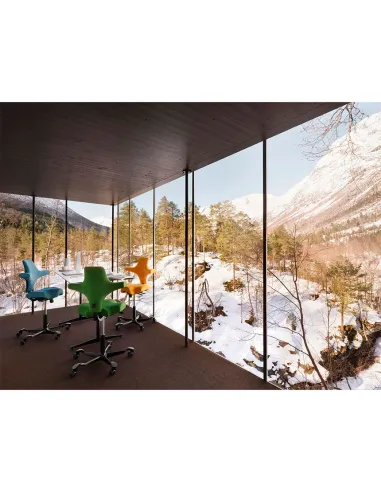 Кресло HAG CAPISCO 8106 GREY, эргономичное