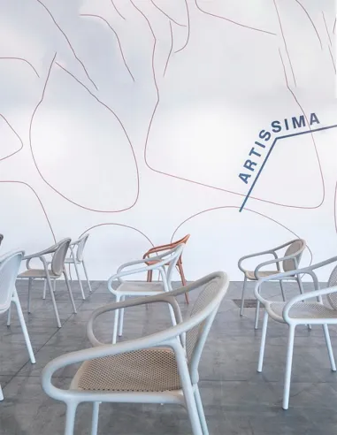 Стул PEDRALI REMIND 3735 SA серый - купить Киев, Днепр, Одесса, Львов, Харьков