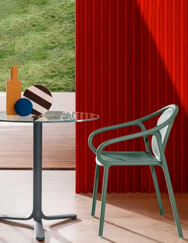 Стул PEDRALI REMIND 3735 VE зеленый - купить Киев, Днепр, Одесса, Львов, Харьков