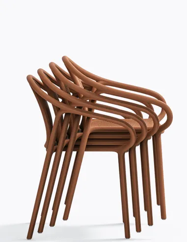 Стул PEDRALI REMIND 3735 TE оранжевый - купить Киев, Днепр, Одесса, Львов, Харьков