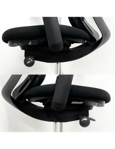 Крісло OKAMURA SYLPHY BLACK, ергономічне - купити Київ, Дніпро, Одеса, Львів, Харків