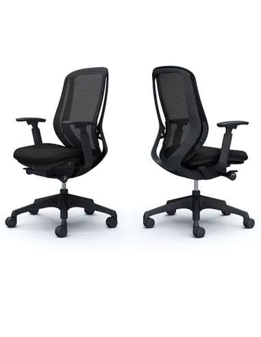 Кресло OKAMURA SYLPHY BLACK, эргономичное - купить Киев, Днепр, Одесса, Львов, Харьков