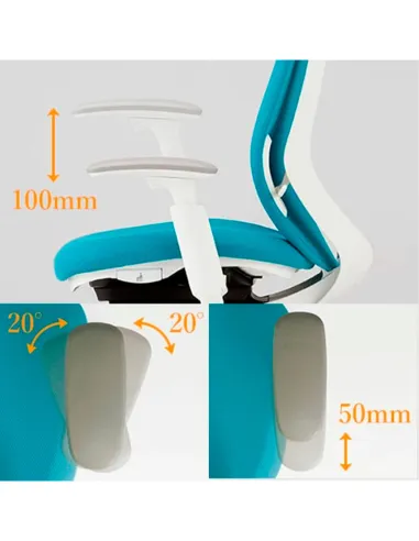 Крісло OKAMURA SYLPHY BLACK, ергономічне - купити Київ, Дніпро, Одеса, Львів, Харків