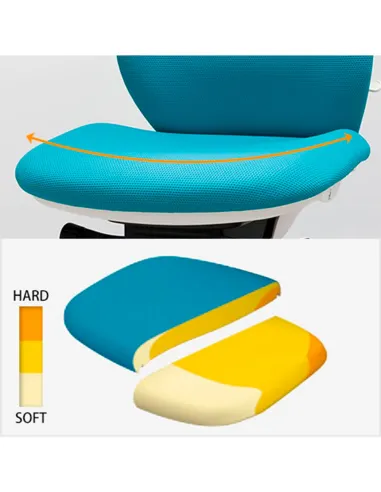 Кресло OKAMURA SYLPHY BLACK, эргономичное - купить Киев, Днепр, Одесса, Львов, Харьков