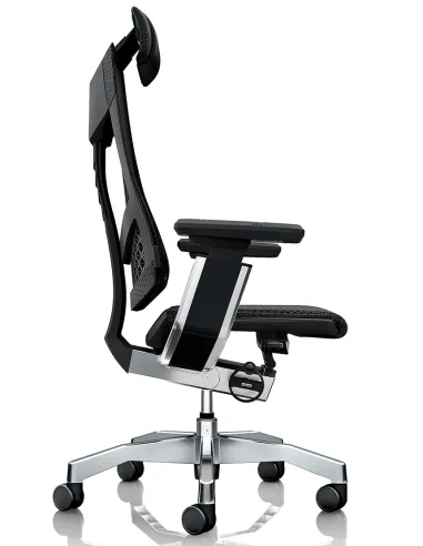 Крісло керівника GENIDIA GN2 MESH BLACK FRAME  - купити Київ, Дніпро, Одеса, Львів, Харків