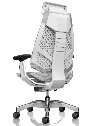 Кресло руководителя GENIDIA GN2 MESH WHITE FRAME - купить Киев, Днепр, Одесса, Львов, Харьков
