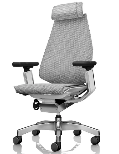 Кресло руководителя GENIDIA GN2 MESH WHITE FRAME - купить Киев, Днепр, Одесса, Львов, Харьков