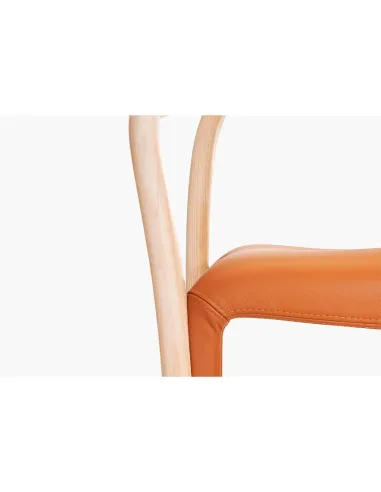 Стул PEDRALI SOUL SOFT 3747, кожаный - купить Киев, Днепр, Одесса, Львов, Харьков