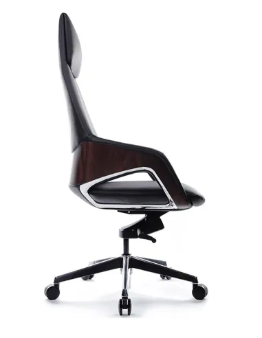 Кресло руководителя FK005, кожаное, классическое, черное - цена Киев, Днепр, Одесса, Львов, Харьков