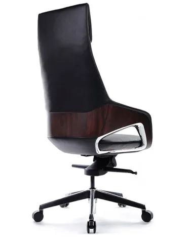 Кресло руководителя FK005, кожаное, классическое, черное - цена Киев, Днепр, Одесса, Львов, Харьков