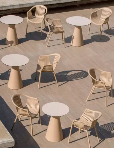 Стул PEDRALI TATAMI 306 SA бежевый - купить Киев, Днепр, Одесса, Львов, Харьков