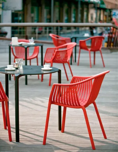 Стул PEDRALI TATAMI 306 RO красный - купить Киев, Днепр, Одесса, Львов, Харьков