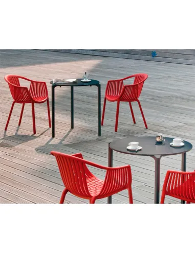 Стул PEDRALI TATAMI 306 RO красный - купить Киев, Днепр, Одесса, Львов, Харьков