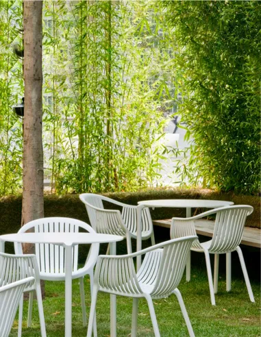 Стілець PEDRALI TATAMI 306 BI білий - купити Київ, Дніпро, Одеса, Львів, Харків