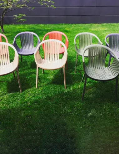 Стілець PEDRALI TATAMI 306 VE зелений - купити Київ, Дніпро, Одеса, Львів, Харків