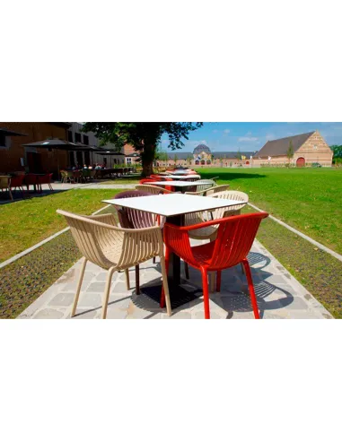 Стул PEDRALI TATAMI 306 SA бежевый - купить Киев, Днепр, Одесса, Львов, Харьков