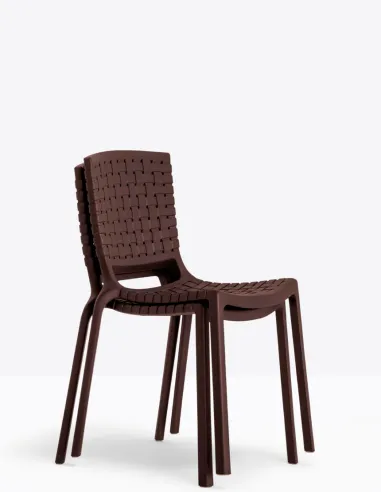 Стул PEDRALI TATAMI 305 MA коричневый - купить Киев, Днепр, Одесса, Львов, Харьков