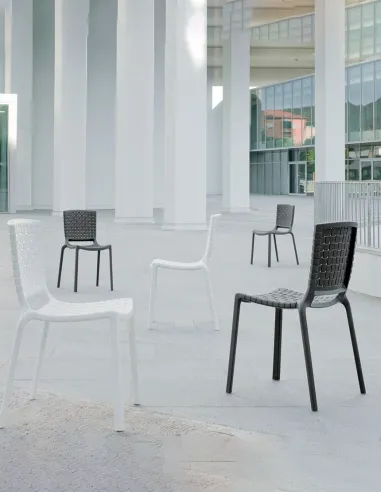 Стул PEDRALI TATAMI 305 BI белый - купить Киев, Днепр, Одесса, Львов, Харьков