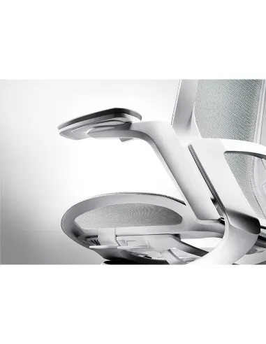 Кресло OKAMURA FINORA с тканевым сиденьем, белый корпус - купить Киев,  Днепр, Одесса, Львов, Харьков