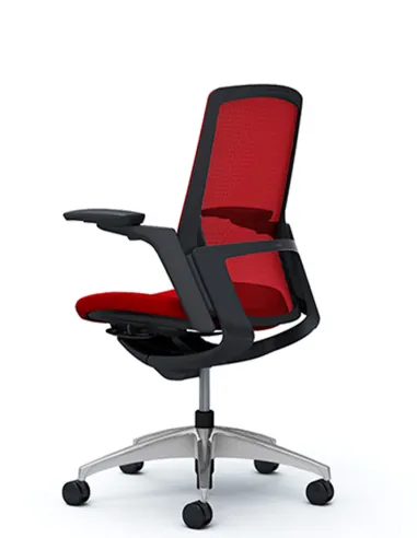 Кресло OKAMURA FINORA, с тканевым сиденьем, черный корпус - купить Киев, Днепр, Одесса, Львов, Харьков