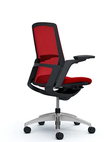 Крісло OKAMURA FINORA, з тканинним сидінням, чорний корпус - купити Київ, Дніпро, Одеса, Львів, Харків