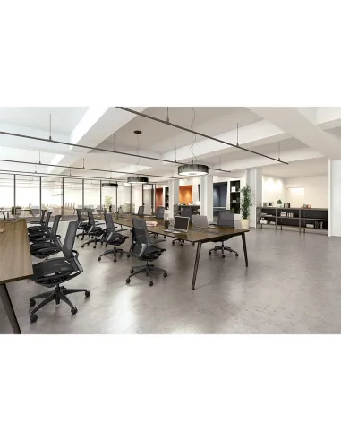 Крісло OKAMURA FINORA BLACK MESH - купити Київ, Дніпро, Одеса, Львів, Харків