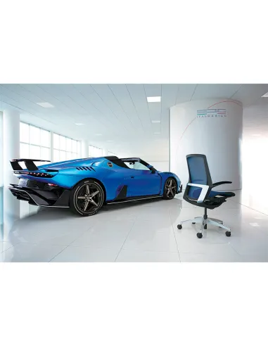 Крісло OKAMURA FINORA BLACK MESH - купити Київ, Дніпро, Одеса, Львів, Харків