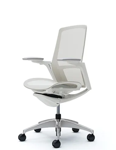 Крісло OKAMURA FINORA WHITE MESH - купити Київ, Дніпро, Одеса, Львів, Харків