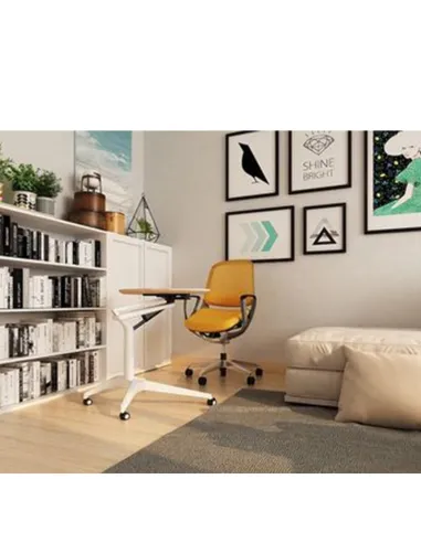 Кресло Okamura Luce Lime Green для оператора с подлокотниками - купить Киев, Днепр, Одесса, Львов, Харьков