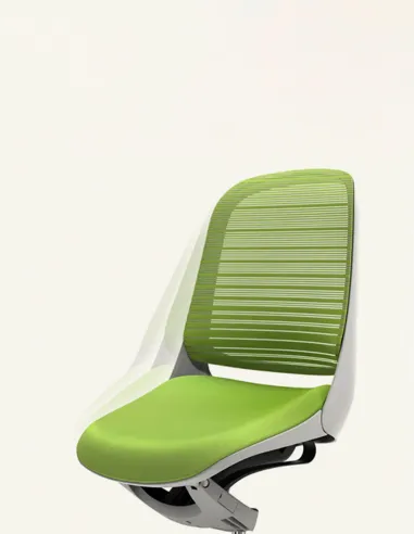 Крісло Okamura Luce Lime Green для оператора з підлокітниками - купити Київ, Дніпро, Одеса, Львів, Харків