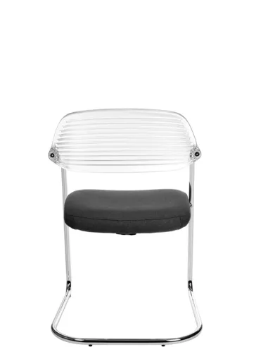 Кресло KRESLALUX ERA-C BLACK для посетителей, на полозьях - купить Киев, Днепр, Одесса, Львов, Харьков