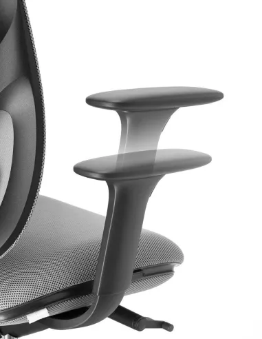 Кресло SOKOA EMAN NR87 BLACK, эргономичное - купить Киев, Днепр, Одесса, Львов, Харьков