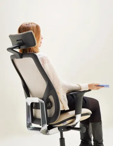 Крісло SOKOA EMAN NR87 BLACK, ергономічне - купити Київ, Дніпро, Одеса, Львів, Харків