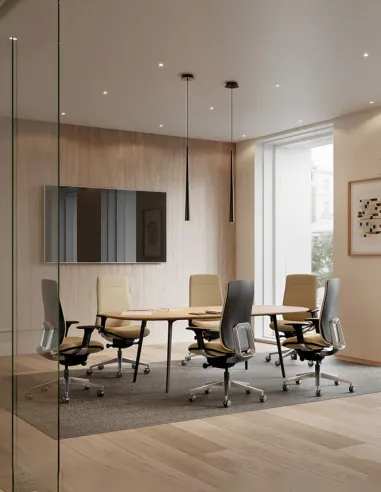 Кресло SOKOA EMAN NR87 BLACK, эргономичное - купить Киев, Днепр, Одесса, Львов, Харьков