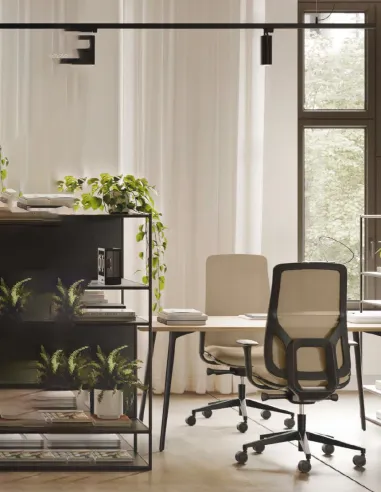 Кресло SOKOA EMAN NR87 BLACK, эргономичное - купить Киев, Днепр, Одесса, Львов, Харьков