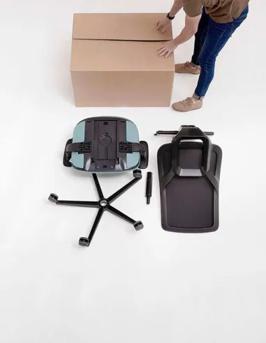 Крісло SOKOA EMAN NL87 WHITE, ергономічне - купити Київ, Дніпро, Одеса, Львів, Харків