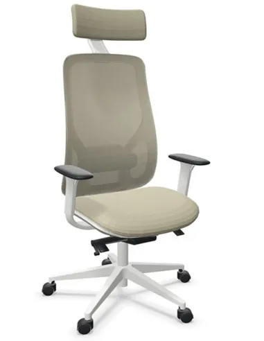 Крісло SOKOA EMAN NL87 WHITE, ергономічне - купити Київ, Дніпро, Одеса, Львів, Харків