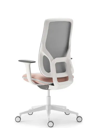 Крісло SOKOA EMAN NL86 WHITE, ергономічне - купити Київ, Дніпро, Одеса, Львів, Харків