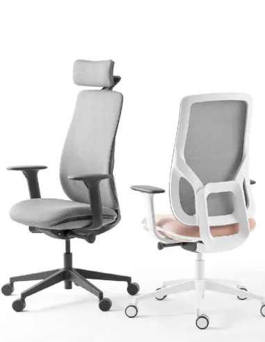 Крісло SOKOA EMAN NL86 WHITE, ергономічне - купити Київ, Дніпро, Одеса, Львів, Харків