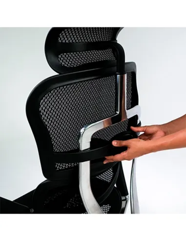 Крісло ERGOHUMAN ELITE 2 (EHE2-AB-HBM-F-5D-L), ергономічне, з тканинним сидінням - купити Київ, Дніпро,