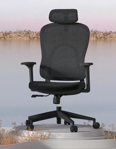 Кресло KRESLALUX GO-SIT 645-1A BLACK, эргономичное -купить Киев, Днепр, Одесса, Львов, Харьков