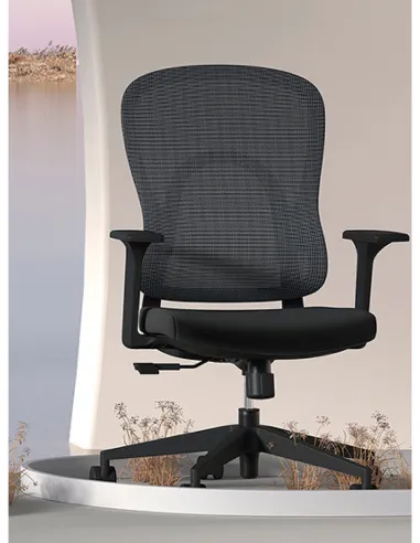 Кресло KRESLALUX GO-SIT 645-1B BLACK, эргономичное - купить Киев, Днепр, Одесса, Львов, Харьков