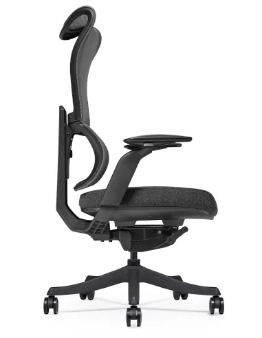 Крісло KRESLALUX FLAMINGO BLACK, ергономічне - купити Київ, Дніпро, Одеса, Львів ,Харків