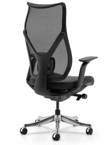Кресло KRESLALUX HERMES BLACK, эргономичное - купить Киев, Днепр, Одесса, Львов, Харьков