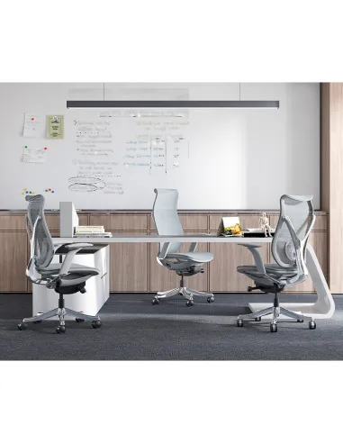 Кресло KRESLALUX HERMES GREY, эргономичное - купить Киев, Днепр, Одесса, Львов, Харьков