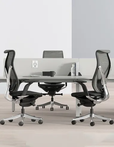 Кресло KRESLALUX HERMES BLACK, эргономичное - купить Киев, Днепр, Одесса, Львов, Харьков