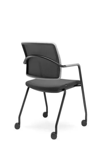 Крісло LD SEATING ARCUS 250-N1, RU60 для відвідувачів, на колесах - купити Київ, Дніпро, Одеса, Львів, Харків