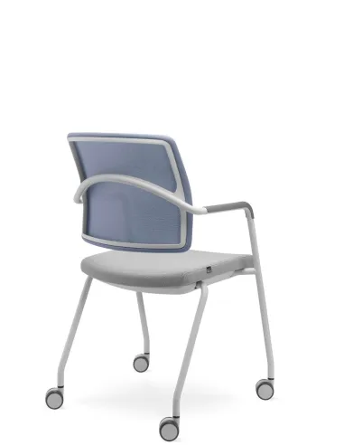Крісло LD SEATING ARCUS 251-N8, RU60 для відвідувачів, на колесах - купити Київ, Дніпро, Одеса, Львів, Харків