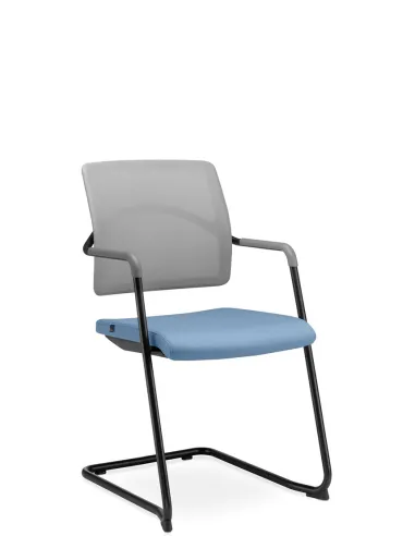 Кресло LD SEATING ARCUS 250-Z-N1 для посетителей, на полозьях - купить Киев, Днепр, Одесса, Львов, Харьков