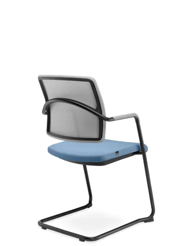 Крісло LD SEATING ARCUS 250-Z-N1 для відвідувачів, на полозах - купити Київ, Дніпро, Одеса, Львів, Харків